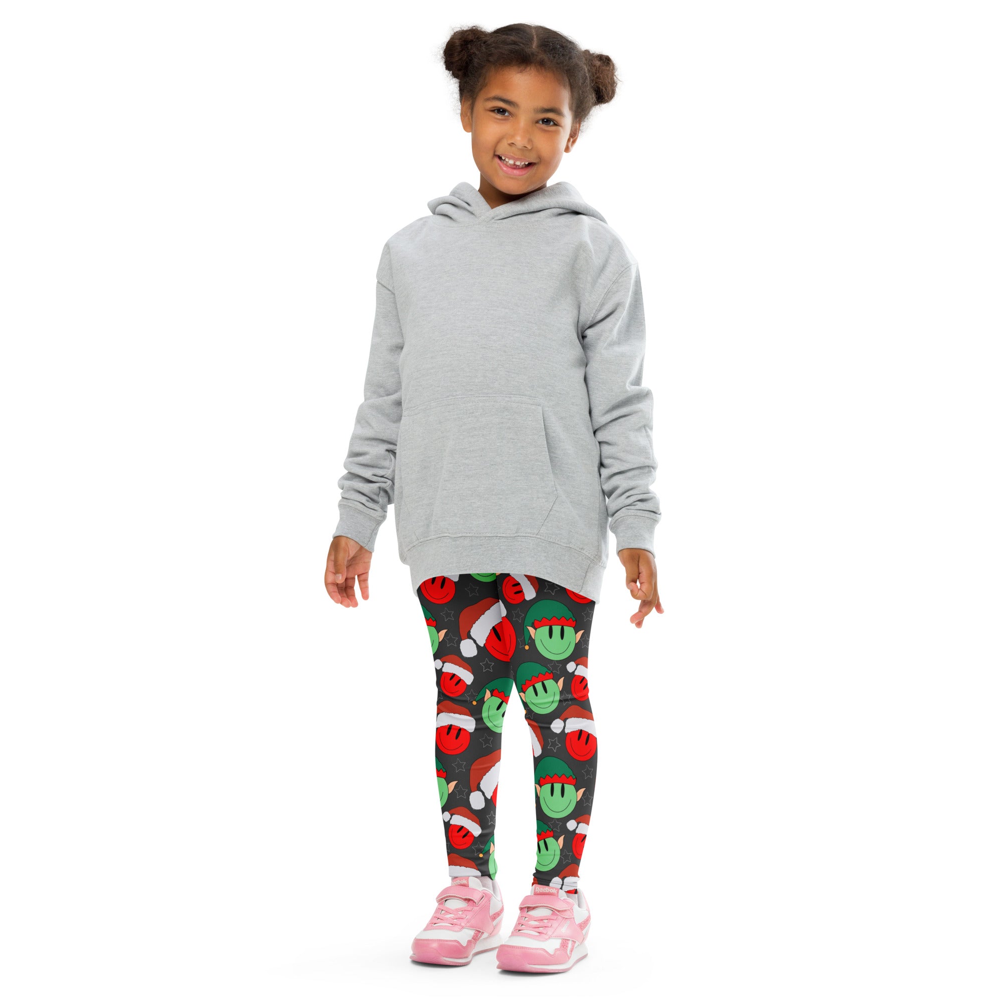 Elves And Smiley Faces Kid's Leggings