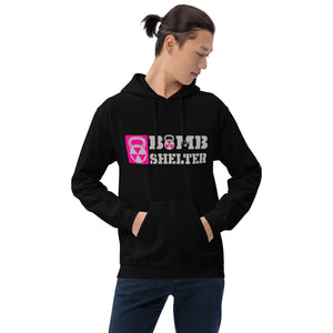 Pink/Gray Bomb Shelter Unisex Hoodie