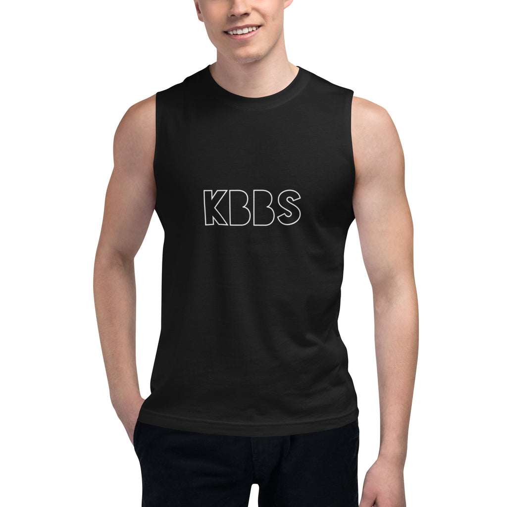 KBBS Black Unisex Muscle Shirt