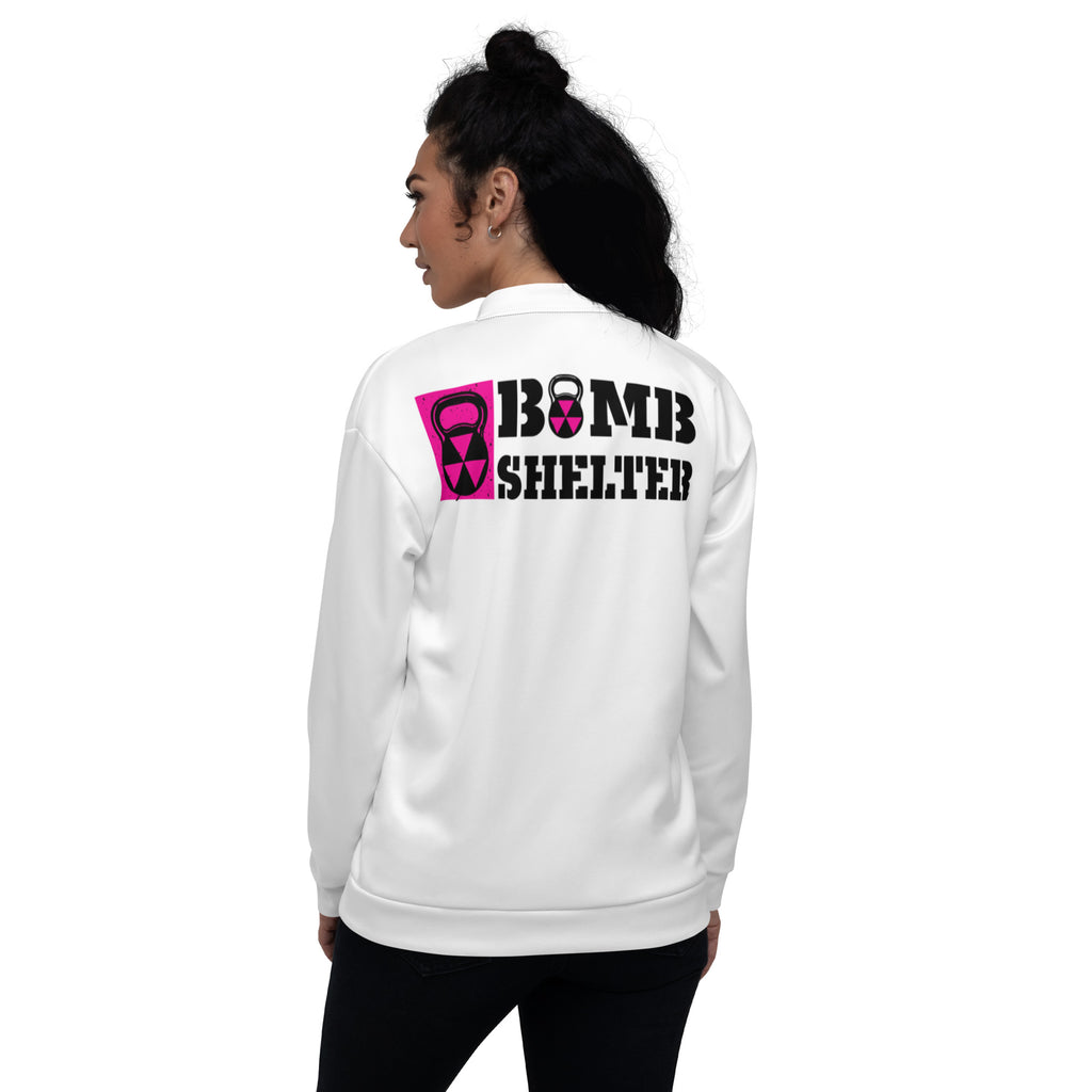 Pink/Black White Unisex Bomb Shelter Jacket