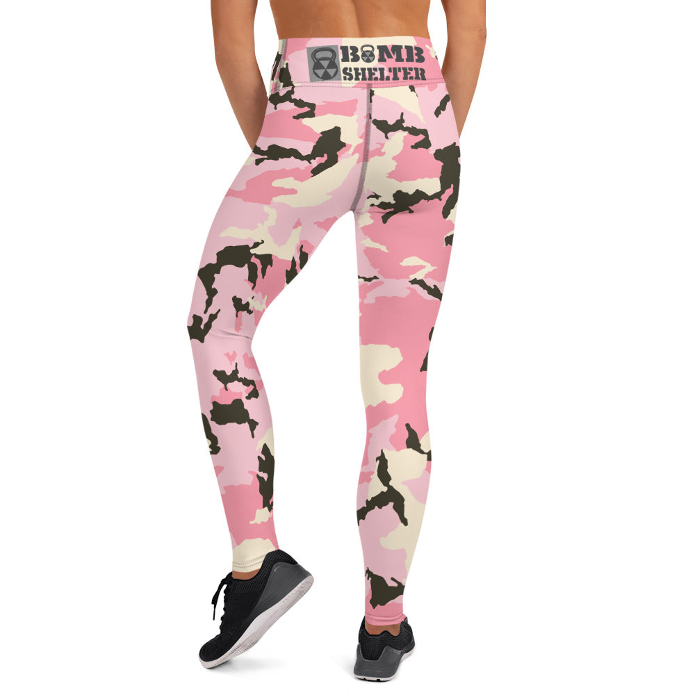 Cotton Candy Camouflage Leggings