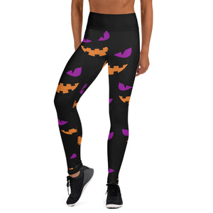 Pumpkin Faces Leggings