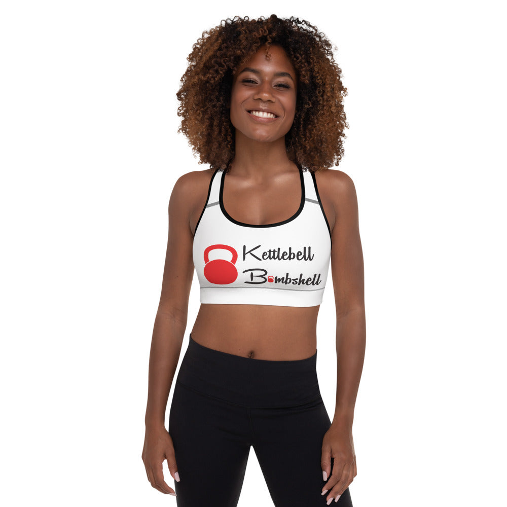 KBBS Logo Sports Bra Top – KettlebellBombshellStore