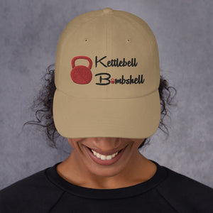 Kettlebell Bombshell Dad Hat