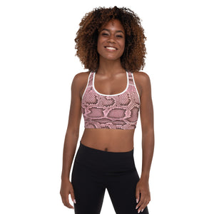 Rose Snake Skin Top