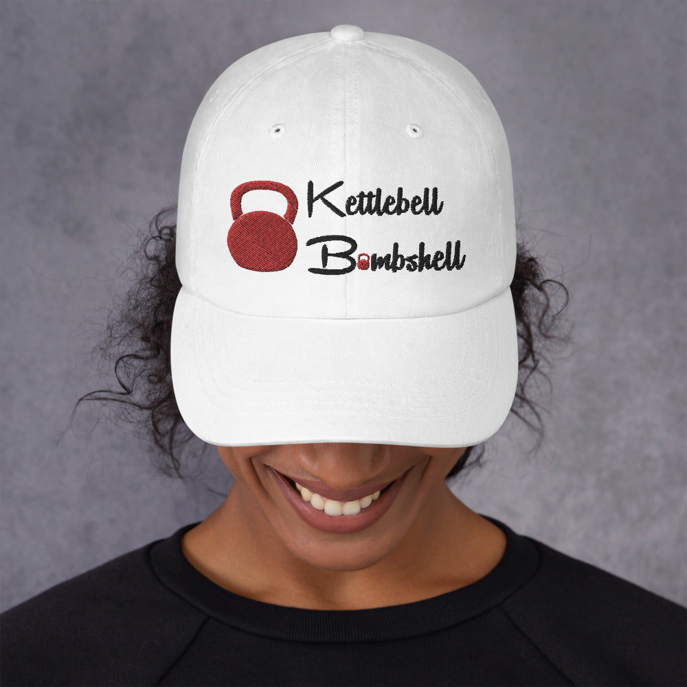 Kettlebell Bombshell Dad Hat