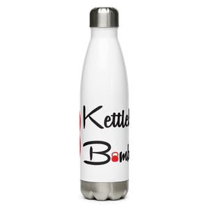 Kettlebell Bombshell Stainless Steel Water Bottle